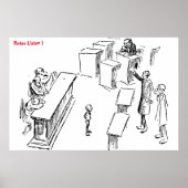 Bitte hör Poster zu (Vorne)