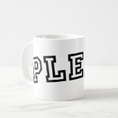 BITTE KAFFEETASSE (Vorderseite Links)