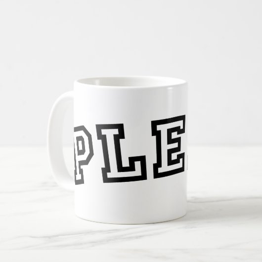 BITTE KAFFEETASSE (Vorderseite Links)