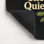 Bitte kauen Sie leiser Lustiger Misophonia-Vogel-Z Mousepad (Ecke)