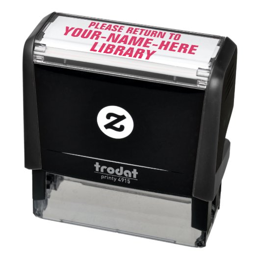 Bitte kehren Sie mit einem beliebigen Bibliotheksn Permastempel (Produkt)