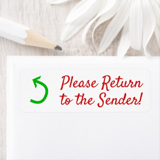 "Bitte kehren Sie zum Sender zurück!" + Arrow-Etik (Insitu)