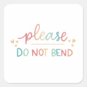 Bitte keine Aufkleber beilegen (Vorderseite)