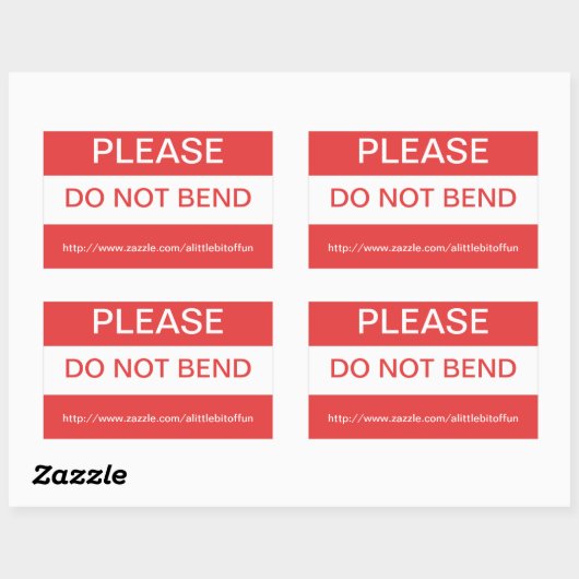 Bitte keine Aufkleber beilegen (Blatt)