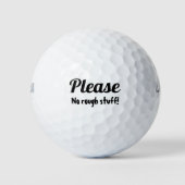 Bitte, keine Reißspur Golfball (Vorderseite)