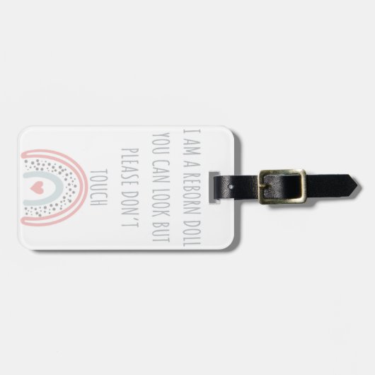 Bitte keine Touch wiedergeben Puppen-Autositzmarke Gepäckanhänger (Vorderseite horizontal)