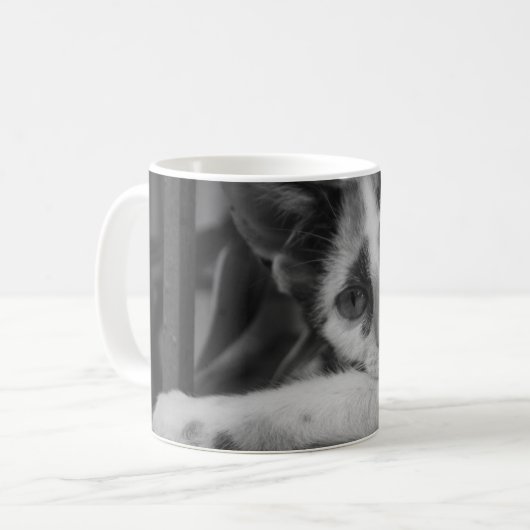 Bitte Kitty Kaffeetasse (Vorderseite Links)