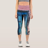 Bitte kommen Sie herein Capri Leggings (Vorderseite)