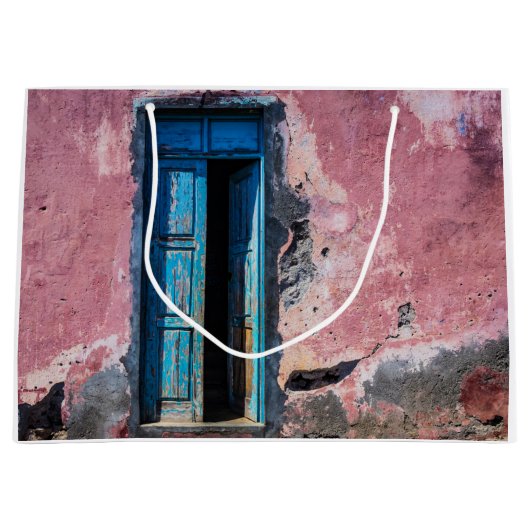 Bitte kommen Sie herein Große Geschenktüte (Vorderseite)