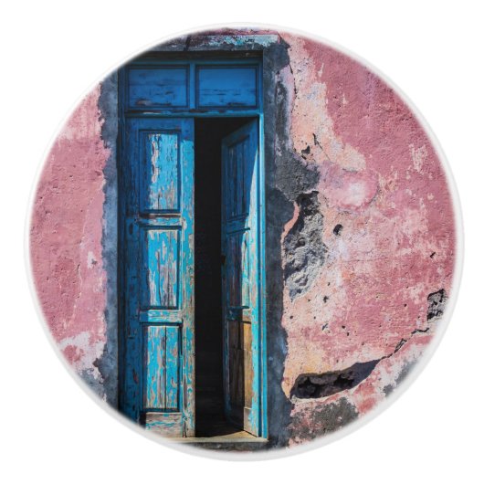 Bitte kommen Sie herein Keramikknauf (Vorderseite)