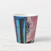 Bitte kommen Sie herein Milchtasse (Vorderseite)