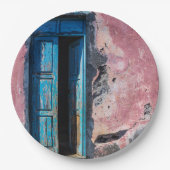 Bitte kommen Sie herein Pappteller (Vorderseite)