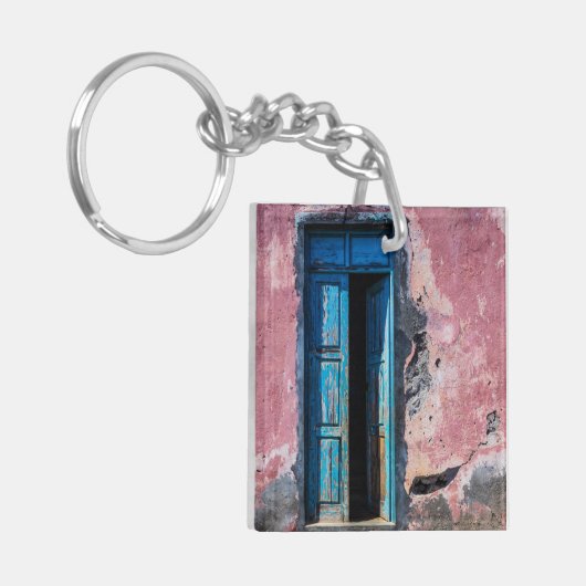 Bitte kommen Sie herein Schlüsselanhänger (Vorderseite links)