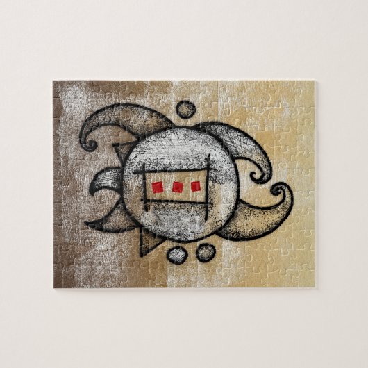 Bitte kommen Sie in das Abstrakte Puzzle (Horizontal)