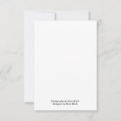 Bitte kommen Sie mit mir reisen Einladung (Rückseite)