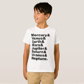 Bitte laden Sie Pluto nicht zu unserem 8 Planeten  T-Shirt (Vorne ganz)