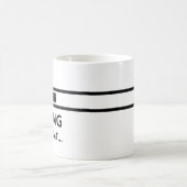 Bitte ladend warten Sie, kommen Sie Bar Kaffeetasse (Mittel)