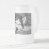 Bitte lass mir schlafen. mattglas bierglas (VorderseiteRechts)