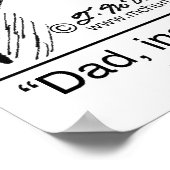Bitte lest mir ein Märchen, nicht meine Rechte Poster (Ecke)