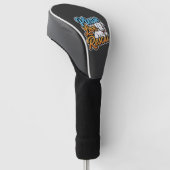 Bitte lieben Sie den Rettungshund Golf Headcover (angewinkelt)