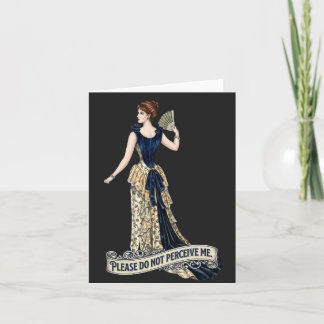 Bitte Missdeuten Sie Mich Nicht - Viktorianische D Karte