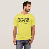 Bitte missverstehe mich nicht T-Shirt (Vorne ganz)