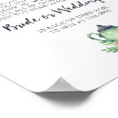 Bitte nehmen Sie die Rose Brautparty Game-Anmeldun Poster (Ecke)