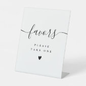 Bitte nehmen Sie die Schwarz-Weiß-Schrift mit. Sockelschild (Vorderseite)