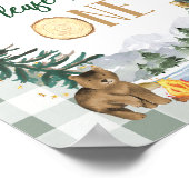 Bitte nehmen Sie ein Gastgeschenk-Zeichen Poster (Ecke)