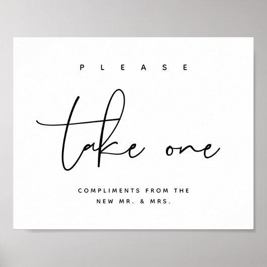 Bitte nehmen Sie ein Lieblingssegment für Hochzeit Poster (Vorne)