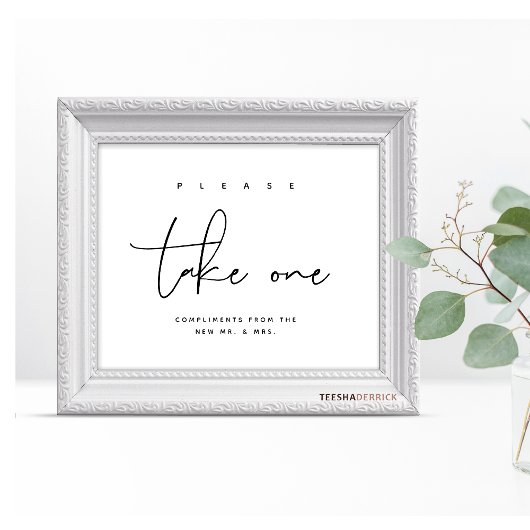 Bitte nehmen Sie ein Lieblingssegment für Hochzeit Poster