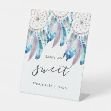 Bitte nehmen Sie eine Leckerei mit Babyduschfavori