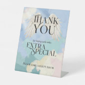 "Bitte nehmen Sie eins" Gesendetes Gastgeschenk Sockelschild (Vorderseite)