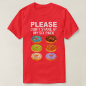 Bitte nicht anhalten Donuts Grapic Si Pack Funny W T-Shirt (Design vorne)