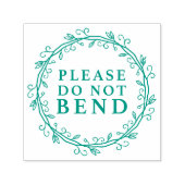 Bitte nicht beißen, Kranz Permastempel (Design)