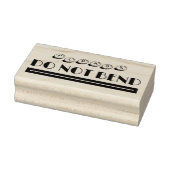 Bitte nicht biegen gummistempel (Stempel)