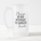 Bitte nicht die Tänzer Mattierte Tasse berauben (Links)