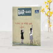 Bitte nicht mehr Krieg/Liebe, Normandie, Frankreic Karte (Gelbe Blume)