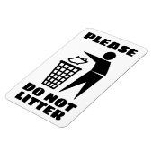 Bitte nicht Schwarz und Weiß, individuell angepass Magnet (Linke Seite)