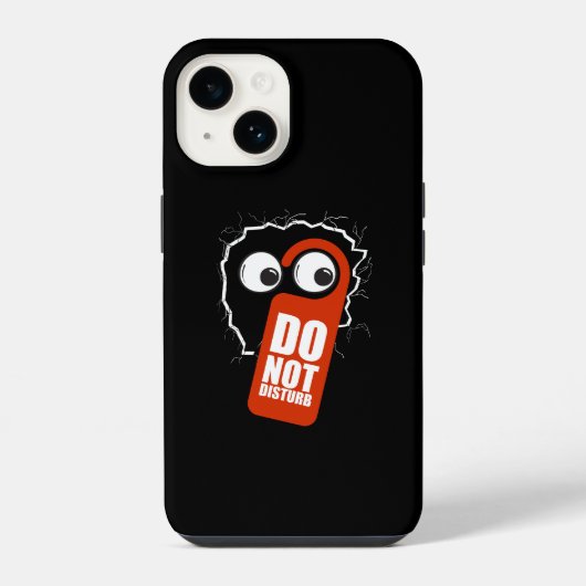 Bitte nicht stören.b iPhone hülle (Rückseite)
