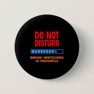 Bitte nicht stören beim Serien-Marathon Button