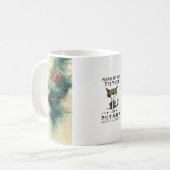 Bitte nicht stören Bereits gestörter Grummelmodus  Kaffeetasse (Vorderseite Links)
