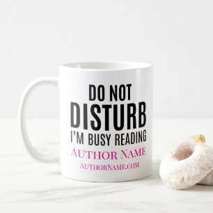 Bitte nicht stören, ich lese kaffeetasse