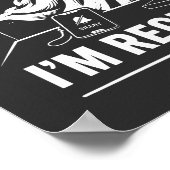 Bitte-nicht-stören-Introvertierten-Modus Poster (Ecke)