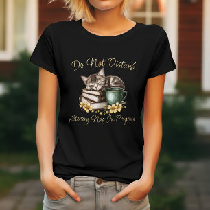 Bitte nicht stören Lustige Katze T-Shirt