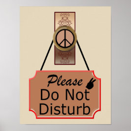 Bitte nicht stören poster