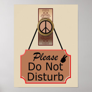 Bitte nicht stören poster