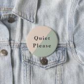 Bitte nicht stören Ruhe Bitte Produktivität Button (Beispiel)