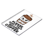 Bitte nicht vor dem Kaffee sprechen Tagebuch (Linke Seite)