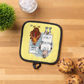 Bitte Pot Holder Topflappen (Oben Unten)